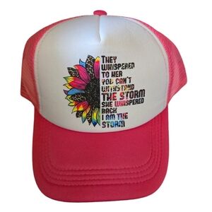 They Whispered DTF Custom Made Hat